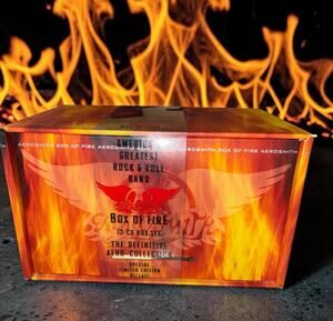 Aerosmith "Box of Fire" 12 CD Boxed Set +Bonus Disc All CDs Sealed But 2 Ltd Ed